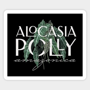 Alocasia Polly Plant Magnet